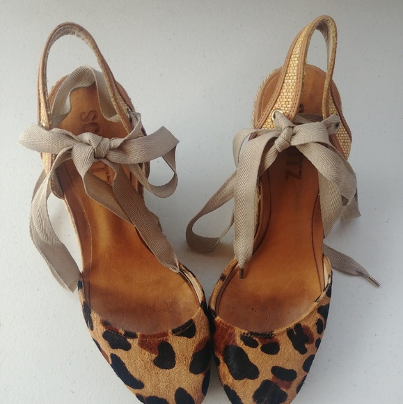 Schutz Leopard Espadrilles - Picture 4 of 8